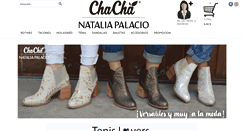 Desktop Screenshot of chachacalzado.com
